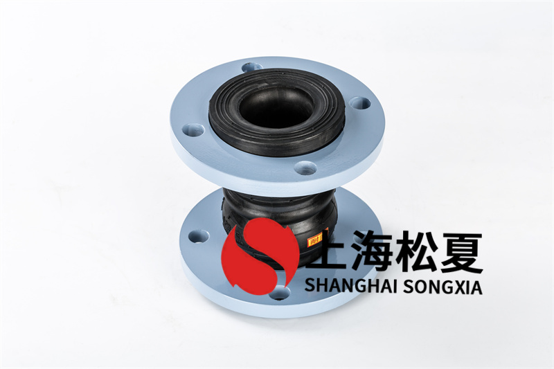 口徑DN200，350長的雙鼓限位軟連接，雙鼓即雙球